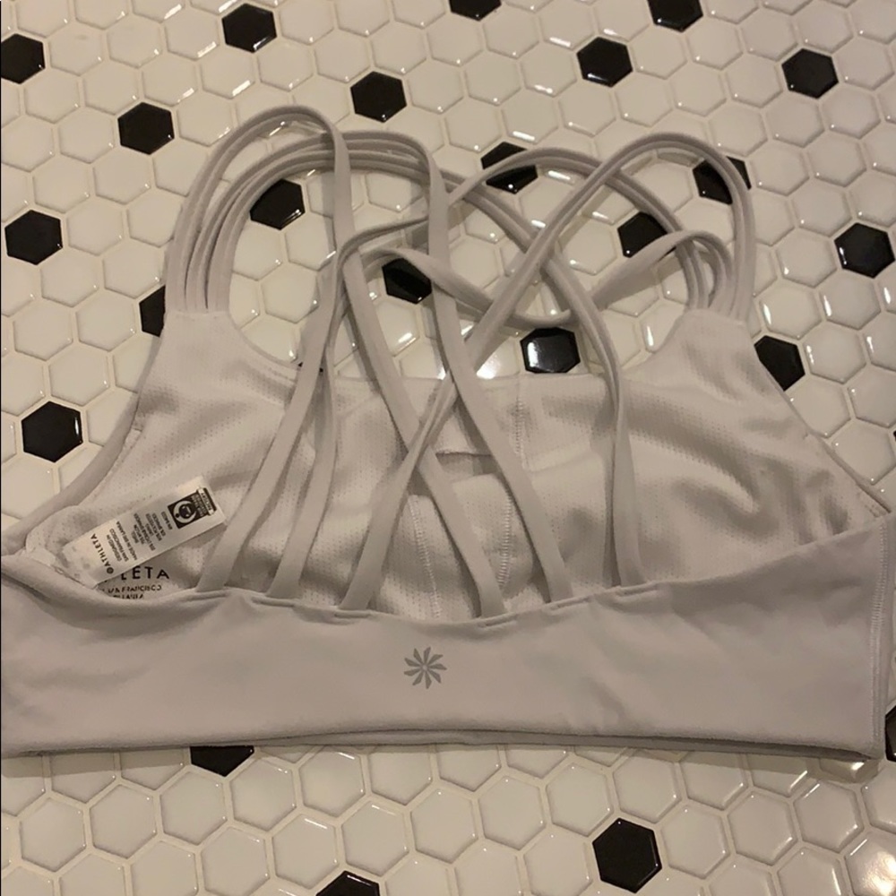 athleta strappy bra